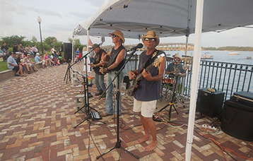 Renovation of Palatka's Riverfront Amphitheater