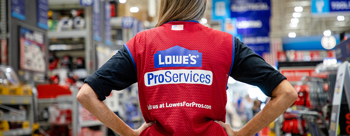 Lowe's Red Vest