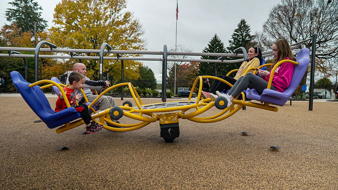 Randolph special needs playground 100 Hometowns