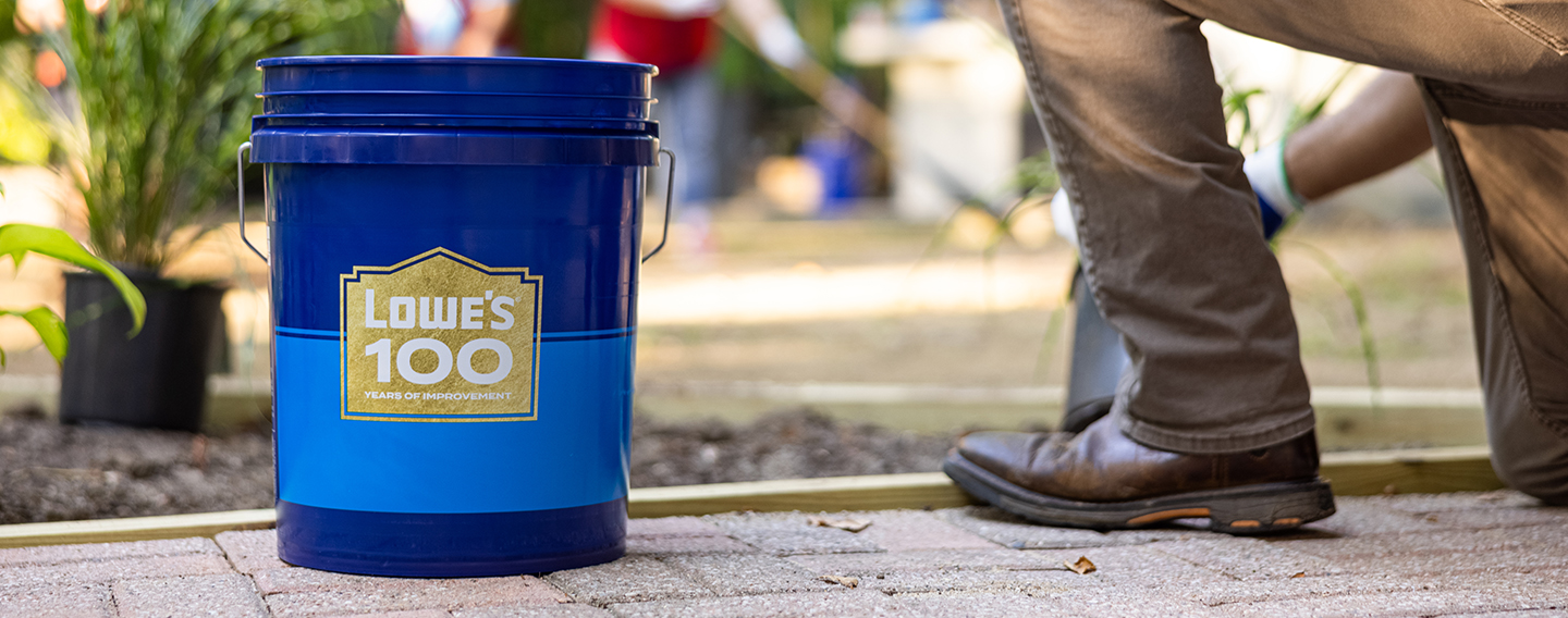Lowe's Centennial Bucket
