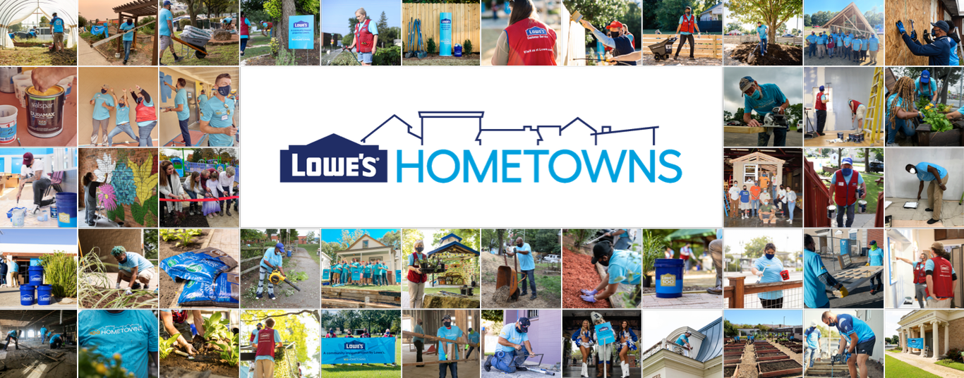 Lowe's Hometown banner
