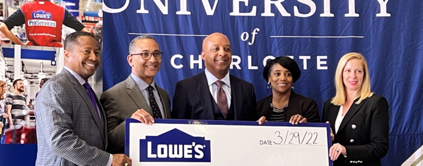 Lowe's Higher Ed Donation