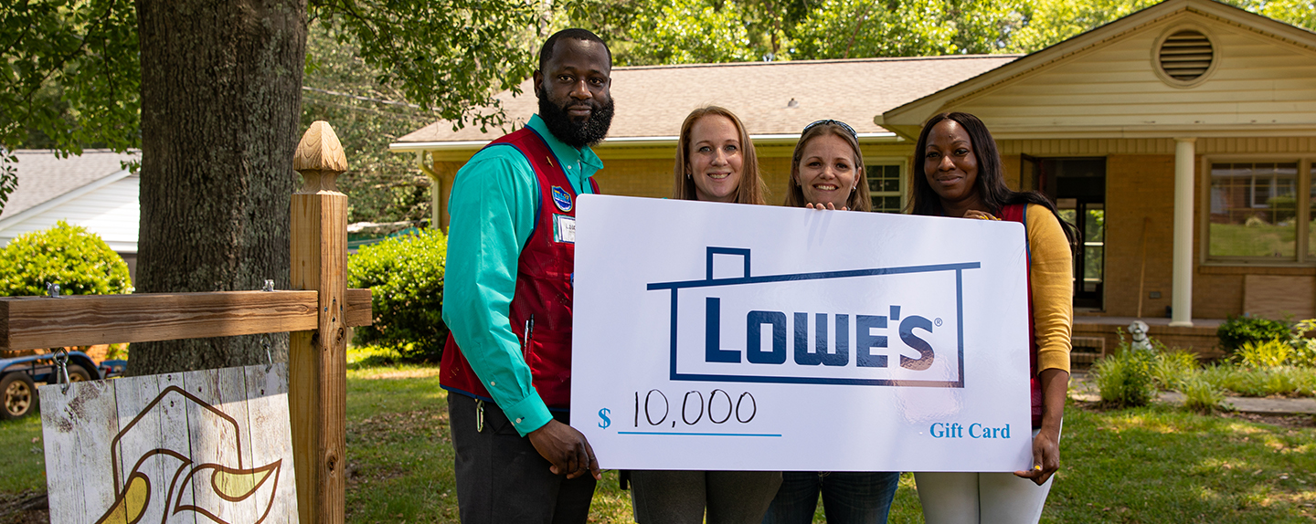 Lowe's donation to Two Chicks Investments