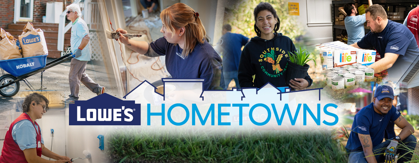 Community Impact Projects Chosen for 2023 Lowe’s Hometowns Program