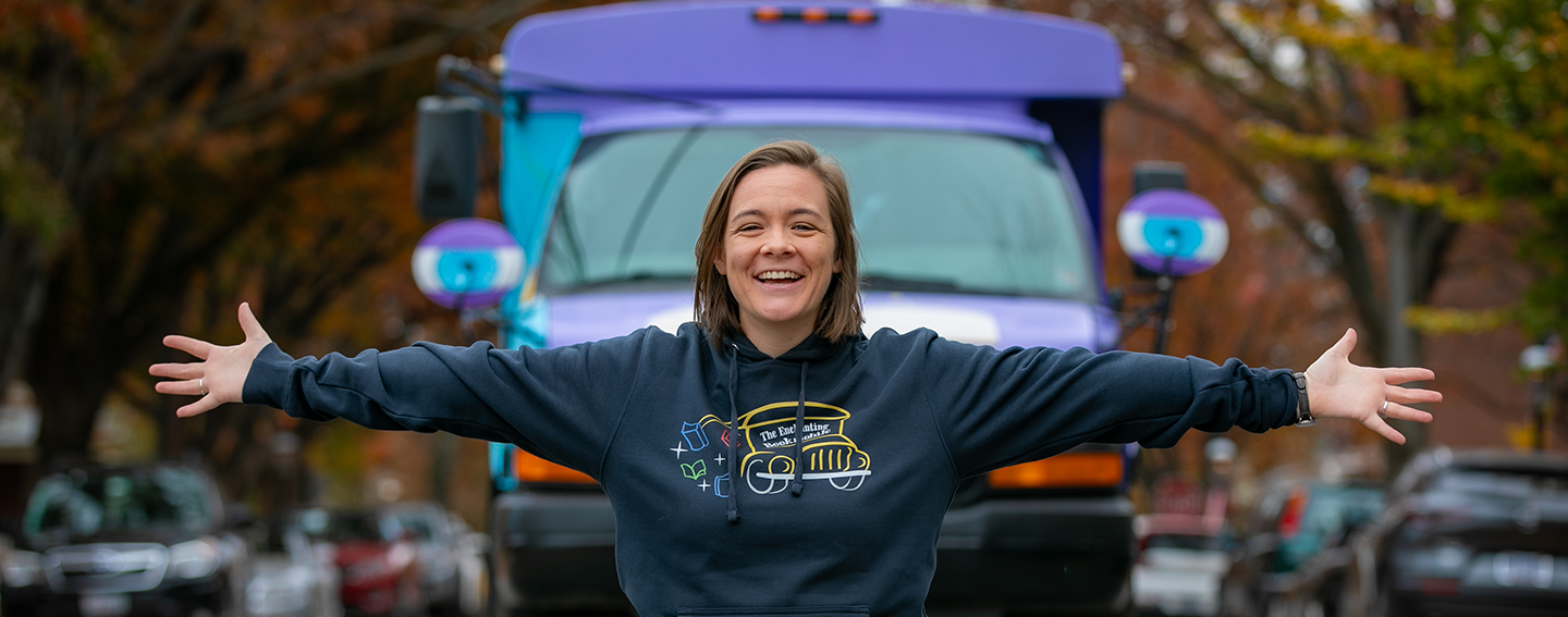 Lowe's Hometowns Enchanting Bookmobile