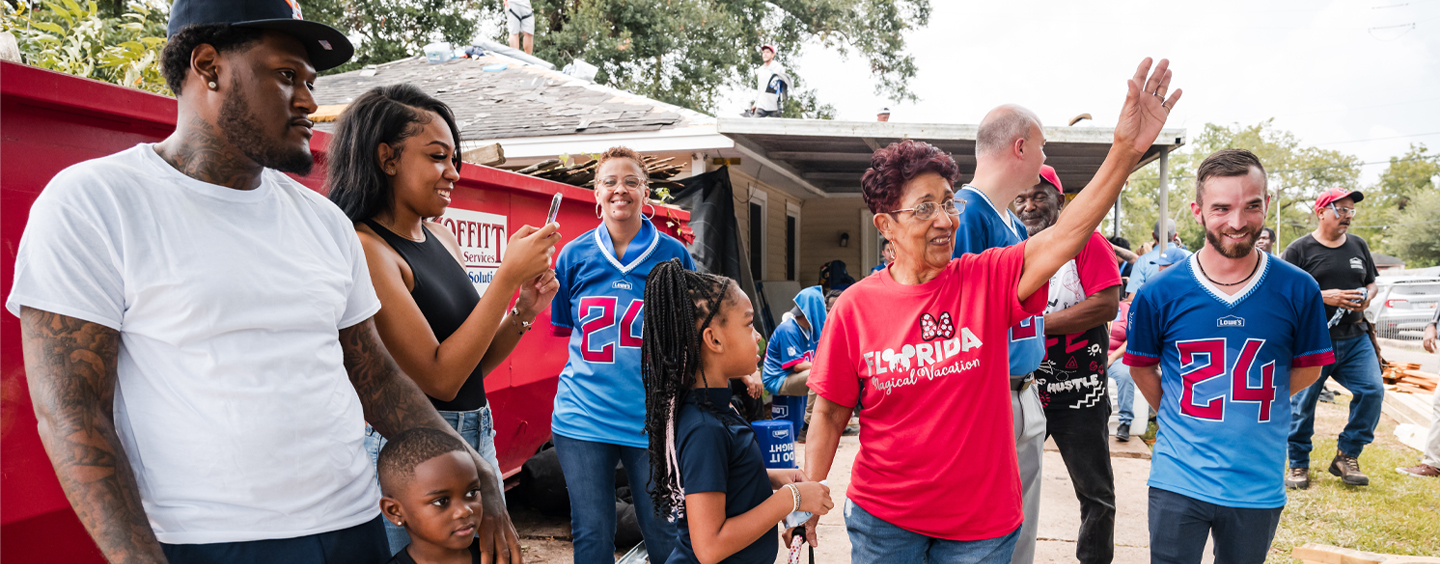 Lowe’s, C.J. Stroud Foundation support Houston homeowners’ hurricane recovery 