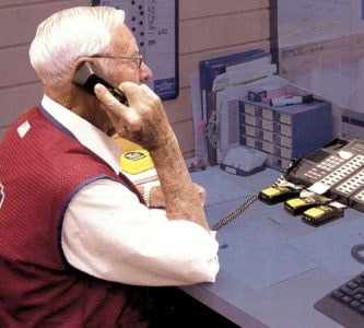 Bob Adams spent many years helping customers as the store's operator