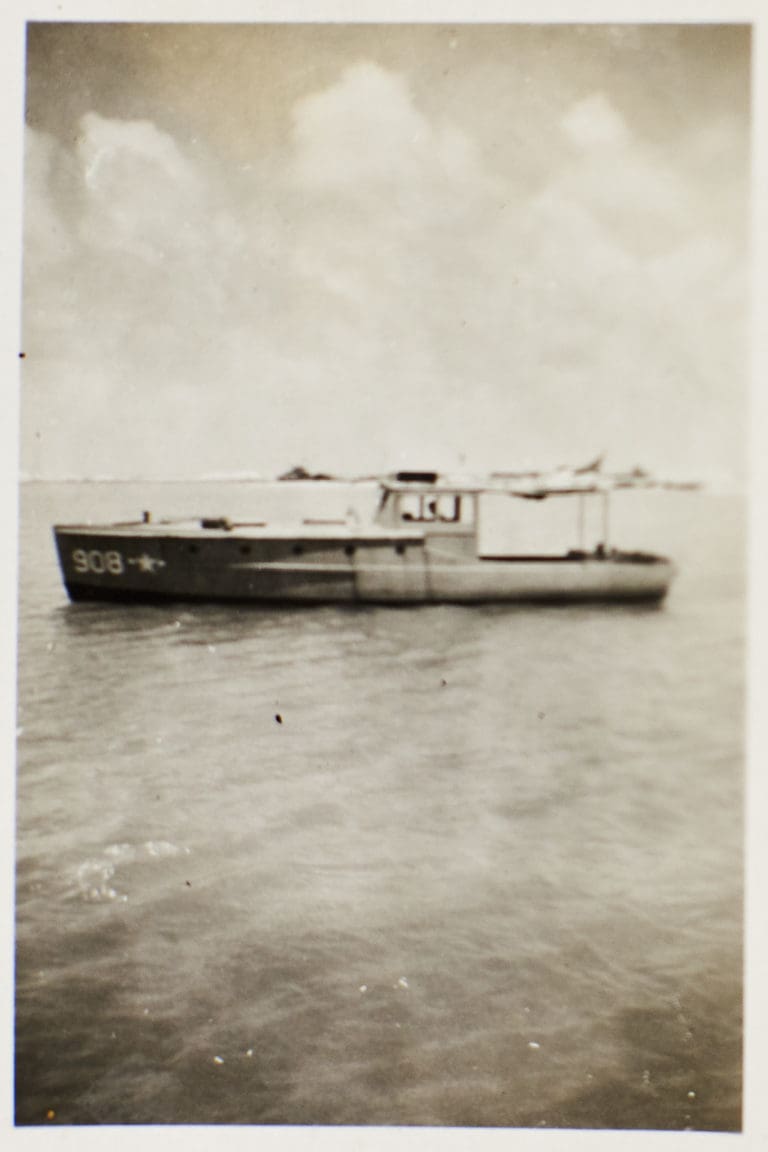 After the war, Bob Adams finished the remainder of his service on a 50-foot motor launch retrieving torpedoes until being honorably discharged from the Navy on Sept. 2, 1945.