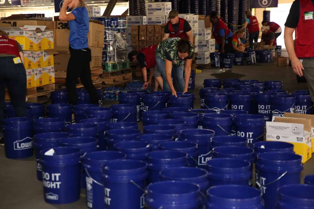 Lowes bucket brigade