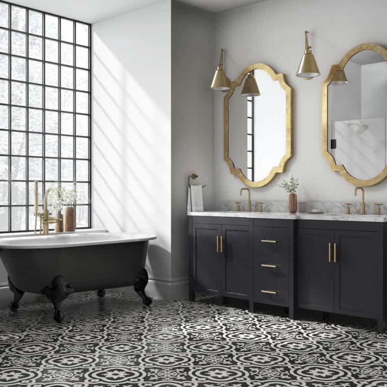 Make a Statement With Lighting or Flooring