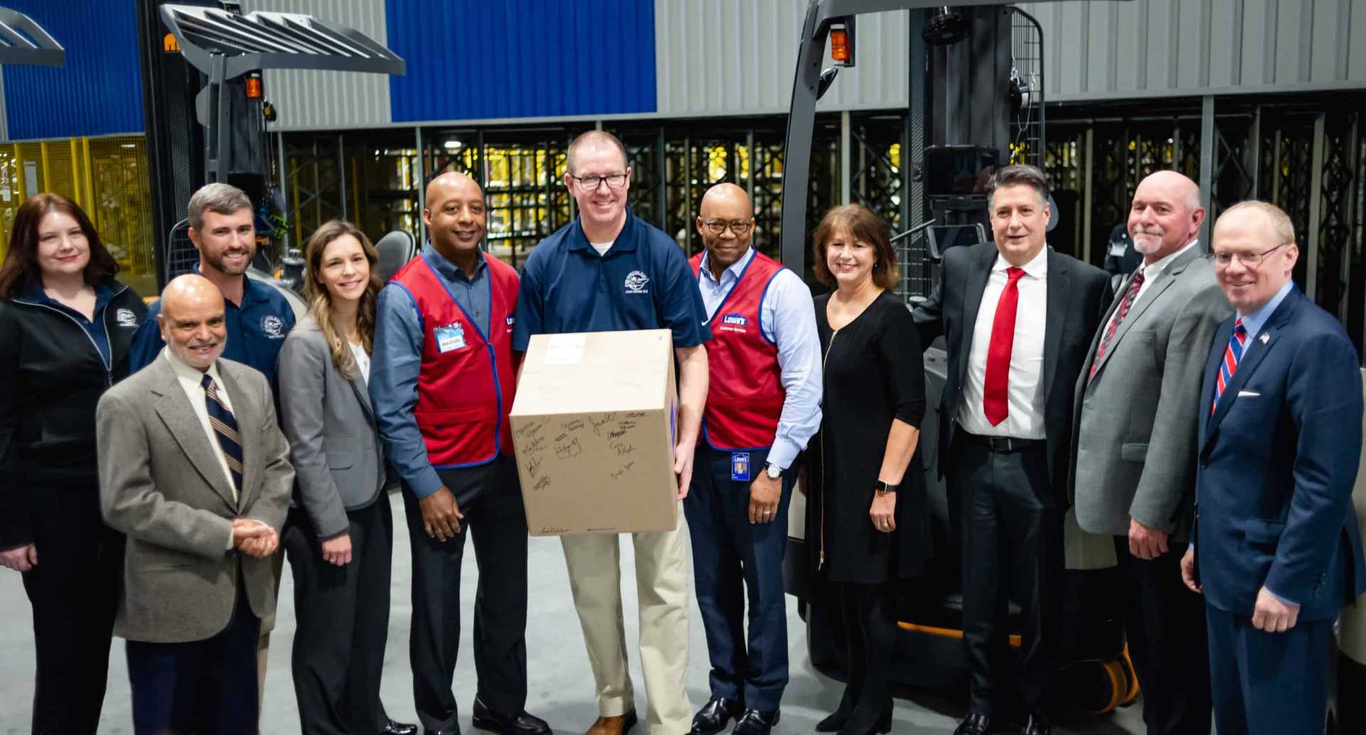 The central location